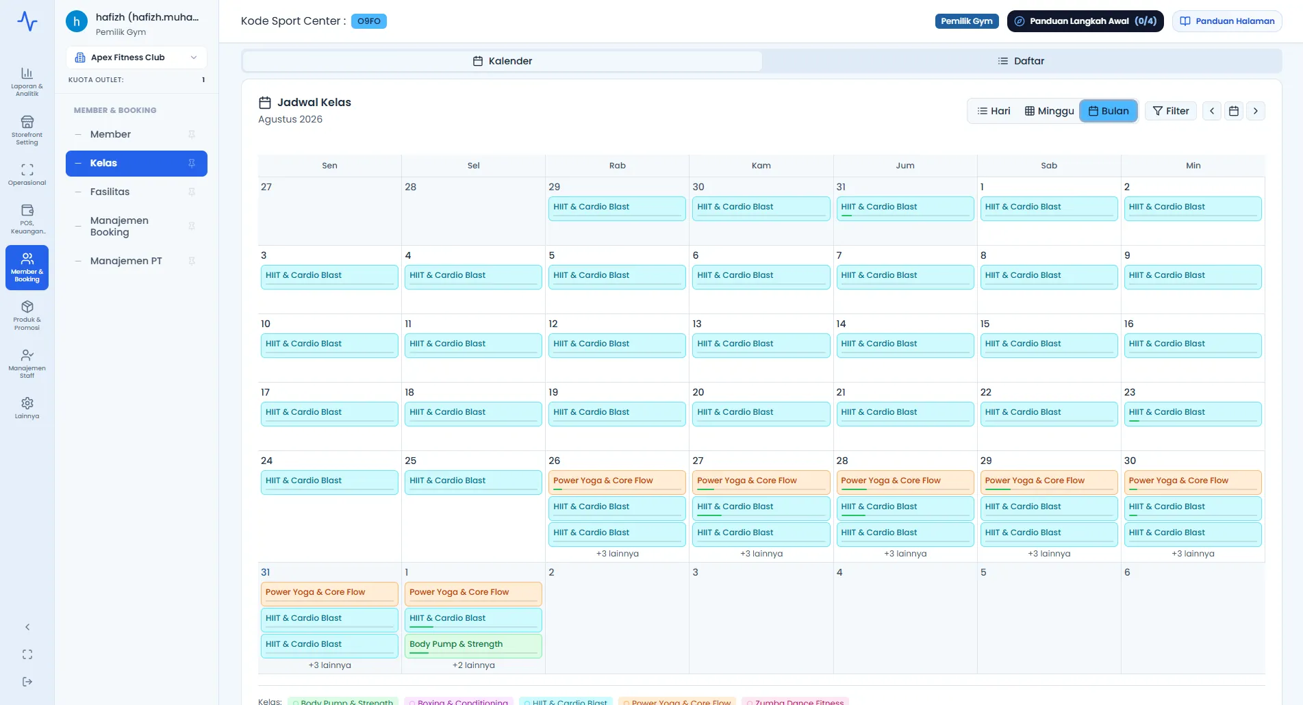 Fitlink Platform Showcase
